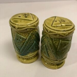 Vintage Ceramic Salt and Pepper Shakers